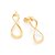 Brinco Rommanel Infinito Ouro 18K - Imagem 2