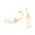 Brinco Rommanel Ouro 18K - Imagem 2