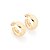 Brinco Rommanel Meia Argola Ouro 18K - Imagem 1