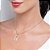 Pingente Rommanel Cara Metade Chave Ouro 18K - Imagem 4