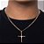 Pingente Rommanel Cruz Ouro 18K - Imagem 4