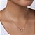 Gargantilha Rommanel com Pingente Logo Ouro 18K - Imagem 2