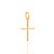 Pingente Rommanel Cruz Ouro 18K - Imagem 1
