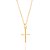 Pingente Rommanel Cruz Ouro 18K - Imagem 2