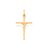 Pingente Rommanel Cruz com Cristo Ouro 18K - Imagem 1
