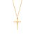 Pingente Rommanel Cruz com Cristo Ouro 18K - Imagem 2