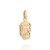 Pingente Rommanel Face de Cristo Ouro 18K - Imagem 1