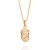 Pingente Rommanel Face de Cristo Ouro 18K - Imagem 2