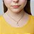 Pingente Rommanel Cara Metade com Resina Ouro 18K - Imagem 4