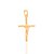 Pingente Rommanel Cruz com Cristo Ouro 18K - Imagem 1