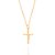 Pingente Rommanel Cruz com Cristo Ouro 18K - Imagem 2