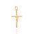 Pingente Rommanel Cruz com Cristo Ouro 18K - Imagem 1
