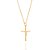 Pingente Rommanel Cruz com Cristo Ouro 18K - Imagem 2
