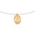 Gargantilha Rommanel Fio Nylon com Nossa Senhora de Ouro 18K - Imagem 2