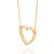 Gargantilha Rommanel Love com Zircônias Ouro 18K - Imagem 1