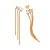 Brinco Ear Cuff Franja Rommanel Ana Castela 527732 - Imagem 2