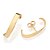 Brinco Ear Hook Liso Torcido Rommanel Ana Castela 527723 - Imagem 2