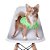 Casaco de moletom verde para cães e gatos | Menta - Imagem 1
