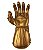 Manopla do Infinito Thanos com Luzes Led Luva Vingadores Alta Qualidade Infantil + Pedestal - Imagem 2