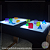 Mesa Sensorial com 1 cadeira COM LUZ (acompanha 2 bandejas e tampo dupla face e kit de luz)) - Imagem 2