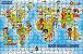 Quebra-Cabeça Geografia - Mapa Mundi e Etnias - Imagem 2