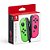 Joy Con Rosa Verde Nintendo Switch - Imagem 1