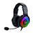 Headset Redragon Pandora 2 Black Rgb H350w-rgb C/ Adaptad - Imagem 1
