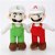 Pelucia Turma Mario Bros LUIGI FIRE MINI - Imagem 1