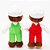 Pelucia Turma Mario Bros LUIGI FIRE MINI - Imagem 2