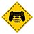 Placa 30x30 - GAMING AREA - Imagem 1