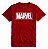 Camiseta Logo Marvel Vermelha G - Imagem 1