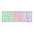 Teclado Redragon Kumara RGB White - Imagem 1