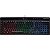 Teclado Corsair K55 preto com luz RGB - Imagem 1