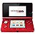 Console Nintendo 3DS Vermelho Seminovo - Imagem 1