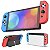Nyko Thin Case Nintendo Switch OLED Azul e Vermelho - Imagem 1