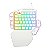 Teclado Mecanico Gamer Ditx RGB Branco Switch Azul - Imagem 1