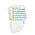Teclado Mecanico Gamer Ditx RGB Branco Switch Azul - Imagem 2