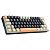 Teclado Gamer Redragon Lakshmi Laranja+Preto+ Cinza Com Switch Marrom - Imagem 1