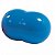 Bola Feijão 50x30 cm Gymnic - Azul - Imagem 1