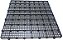 20pçs Estrado Plastico Preto 50x25x2,5cm - Pallet Palete - Imagem 3