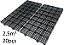 20pçs Estrado Plastico Preto 50x25x2,5cm - Pallet Palete - Imagem 1