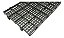 24 Pisos Plastico Cinza Estrado Plat 50x25cm Multi Canil - Imagem 1