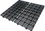 200pçs Estrado Plastico Preto 50x25x2,5cm - Pallet Palete - Imagem 1