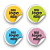 Cartela de adesivo glossy A3 personalizada - Imagem 1