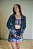 Short Saia Striped flowers - Imagem 5