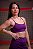Top Alça Liso Roxo - Imagem 1