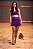 Short Saia Liso Roxo - Imagem 1