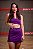 Short Saia Liso Roxo - Imagem 3