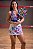 Top Nadador Azul Floral - Imagem 1