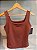 Blusa Lisa Marrom Escuro - Imagem 1